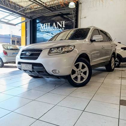 HYUNDAI SANTA FÉ 2.7 MPFI GLS 7 LUGARES V6 24V GASOLINA 4P AUTOMÁTICO HYUNDAI SANTA FÉ 2.7 MPFI GLS 7 LUGARES V6 24V GASOLINA 4P AUTOMÁTICO